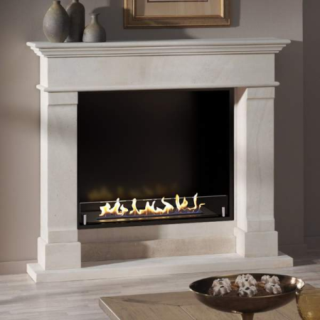 Биокамин в мраморном портале Firezo Aura Биокамин в мраморном портале Firezo Aura